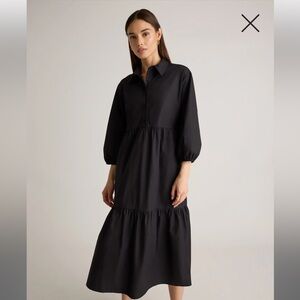 Quince Organic Cotton Midi Tunic Dress, NWT, Various